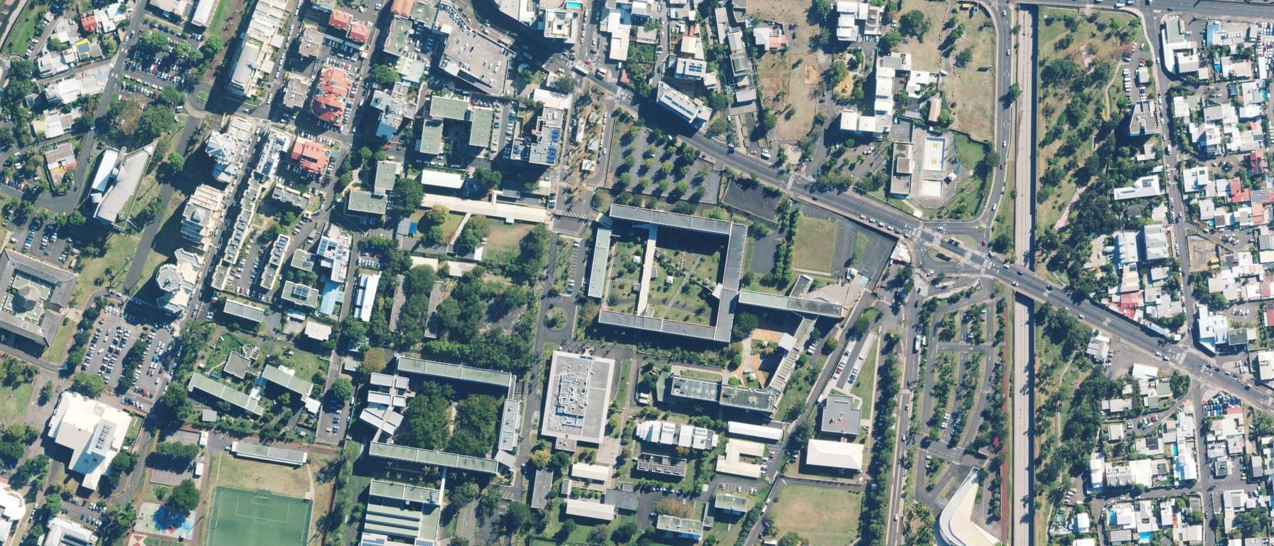Vue aérienne de Lycée professionnel Rontaunay