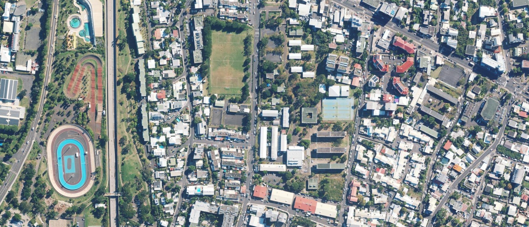Vue aérienne de Lycée professionnel Amiral Lacaze