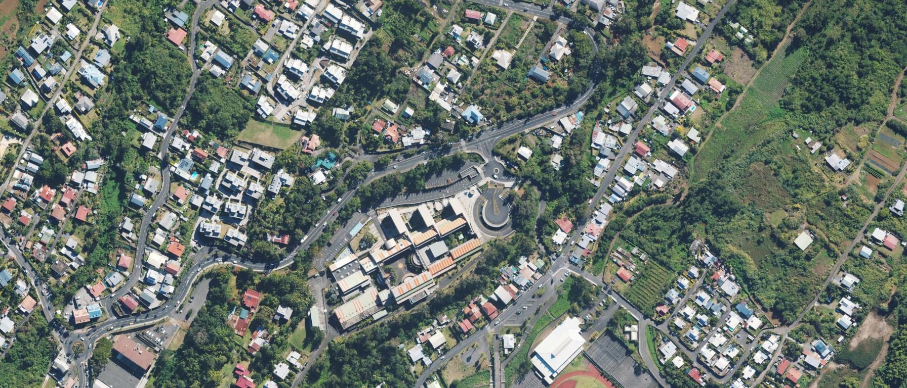 Vue aérienne de Lycée Boisjoly Potier