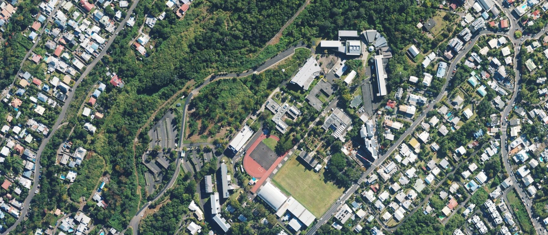 Vue aérienne de Université de la Réunion - Le Tampon