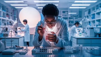 hôpital, laboratoire, expérience, science, docteur, médicament, santé, chimie, scientifique, test, la technologie, tube, chimique, technicien, ai généré