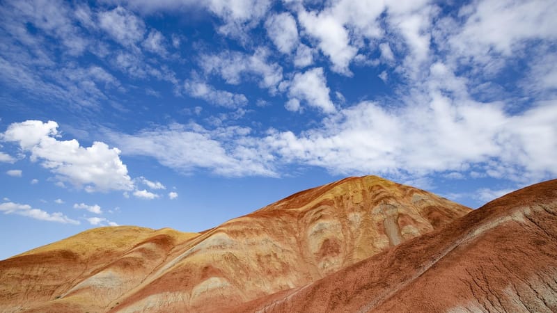 canyon, géologie, montagne, reliefs, danxia de chine, yadan, paysage, zhangye, orange, province, nature, parc, fort, coloré, chine