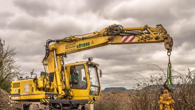 excavatrice, machine de construction, pelle à deux voies, pince, site, chantier de construction, machinerie, machinerie lourde, excavatrice, excavatrice, excavatrice, excavatrice, excavatrice, pince, chantier de construction, machinerie lourde