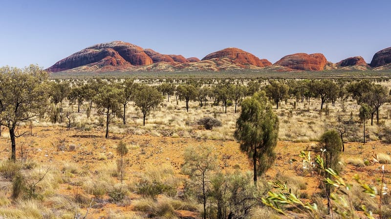 australie, kata-tuita, territoire du nord, outback, walpa gorge