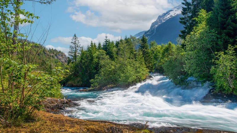 rivière, écoulement, chute d'eau, nature, norvège, scandinavie, paysage, rivière, rivière, rivière, rivière, rivière, paysage, paysage, paysage