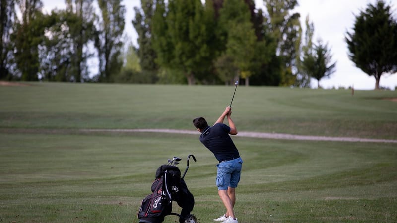 le golf, balle de golf, sport, parcours de golf