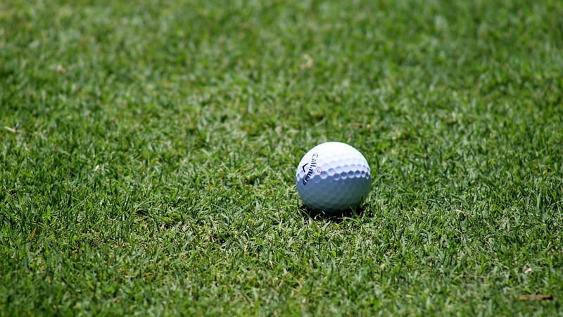 le golf, balle de golf, nature, parcours de golf, gazon, sport