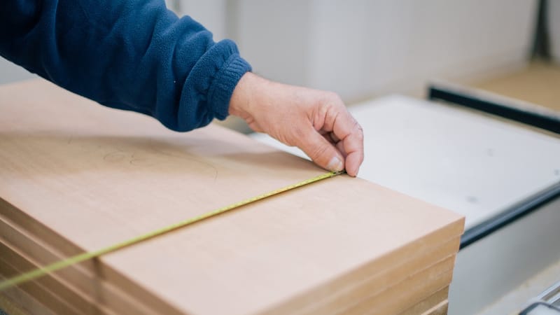les mesures, charpenterie, commande numérique par ordinateur, bois, ventouses, fabrication, règle, ruban à mesurer