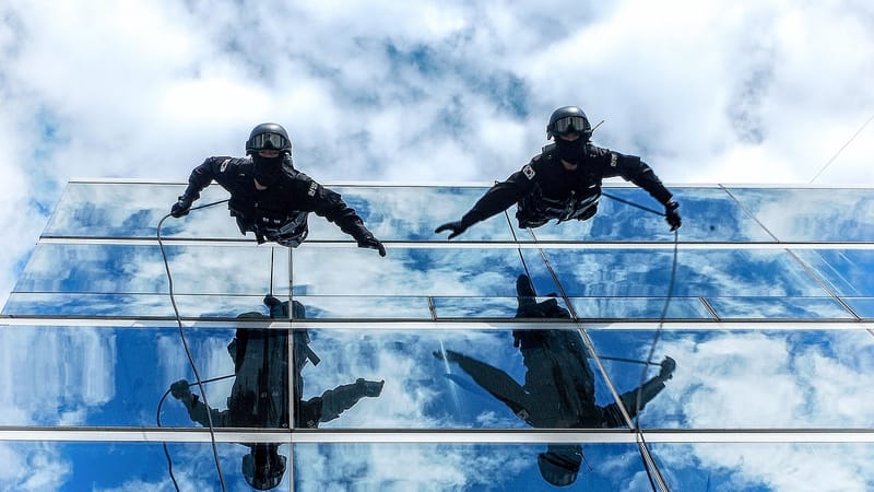 rappel, rappel inversé, commission, soldat, nature, forces spéciales, ciel, gendarmerie, police militaire, tombe