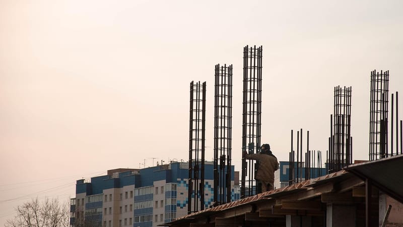 imeuble, ouvriers, les constructeurs, travailler, travail, immeuble de grande hauteur, loger, réparation, architecture, ingénieur