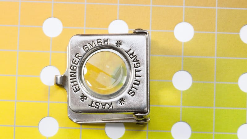 loupe, compteur de fil, encres d'imprimerie, la grille, précision, vérifier, pigments, sélection, gradient, design graphique, la communication, imprimerie