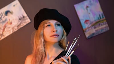l'artiste, glands, des peintures, peinture, prend de l'artiste, art, création, décor, fais, le processus créatif, atelier de création, papier, crayon, карандашная ingénierie, toile, peintures, peinture à l'huile