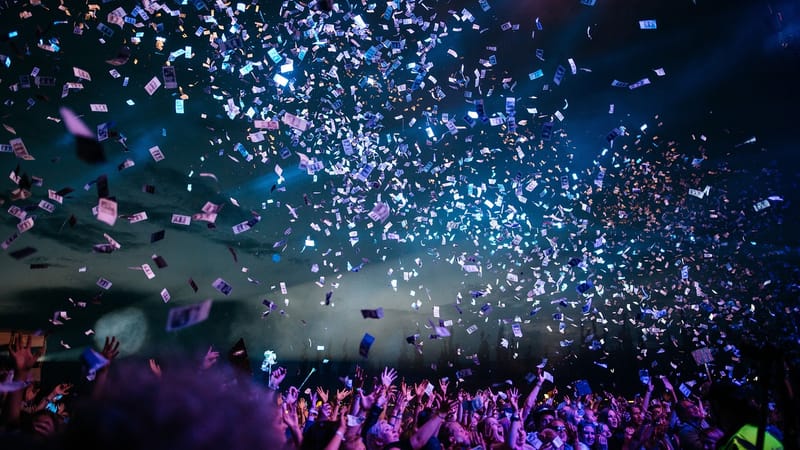 confettis, concert, gens, foule, nuit, amusement, spectacle, concert, concert, foule, foule, spectacle, spectacle, spectacle, spectacle, spectacle