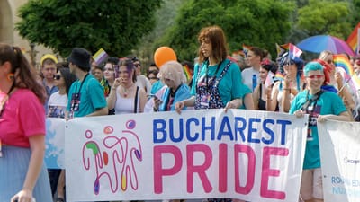 gens, foule, parade, marque, manifestation, orgueil, rue, urbain, des pancartes, drapeaux