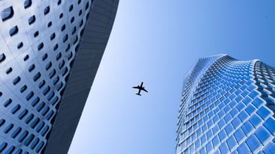 avion, ville, imeuble, voyager, tourisme, avion, avion, avion, avion, avion