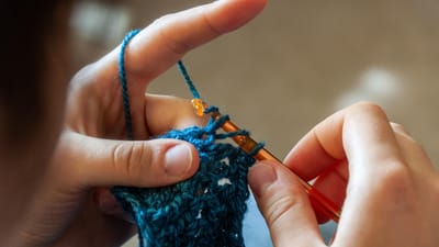 crocheter, travail manuel, laine, loisir, créatif
