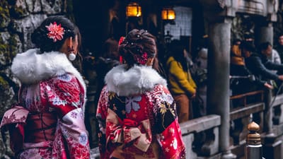 kimono, filles, japon, japonais, voyager, maquette, mode, japon, japon, japon, japon, japon