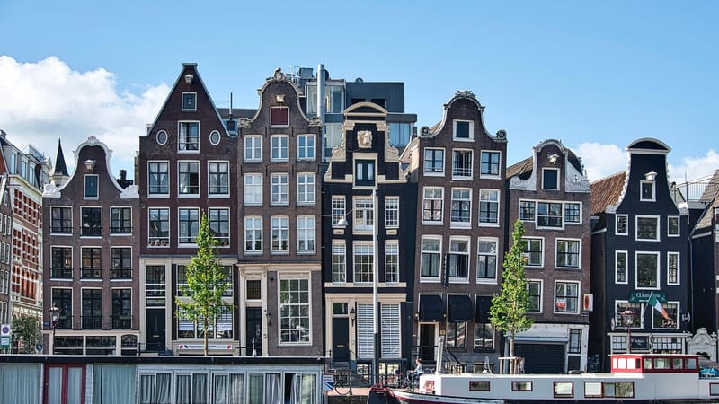 immeubles, amsterdam, historique, l'architecture, façade, voyager, tourisme, amsterdam, amsterdam, amsterdam, amsterdam, amsterdam