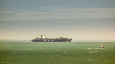 porte-conteneur, paquebot, mer, nature, marchandise, cargo, logistique, navire, port, fret, conteneur, commerce, international