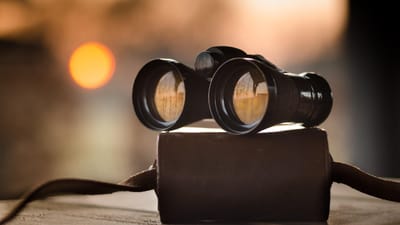 jumelles, crépuscule, le coucher du soleil, observation des oiseaux, scène, nature, optique, nuit, bokeh, équipement, antique, musée, observation, nuit brune, brun bokeh