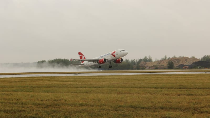 avion, départ, voyager, vacances, vol, décoller, aéronautiques, piste, aéroport, airbus