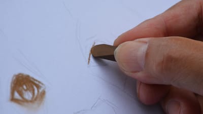 dessiner, un dessinateur, mains, dessin, main, art, yeux