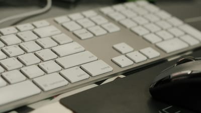 clavier, souris, ordinateur, l'informatique, la technologie, bureau, entreprise, travailler, pomme, mac, sans fil, équipement