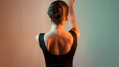 femme, danseur, interprète, danseuse de ballet, ballet, danse, art