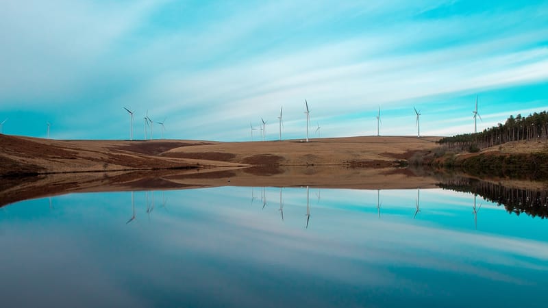 réservoir, éoliennes, énergie propre, énergie, vent, puissance, turbine, nettoyer, électricité, durable, moulin à vent, nature, renouvelable, environnemental, alternative, la technologie, électrique, environnement, vert, hélice, génération, innovation, développement, écologie, paysage, ciel, le bleu de l'innovation, bleu, propre