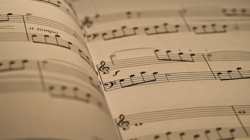 partition de musique, piano, la musique, fond d'écran hd, fond d'écran des fenêtres