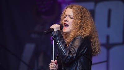 frau, musique, konzert, chanteur, festival