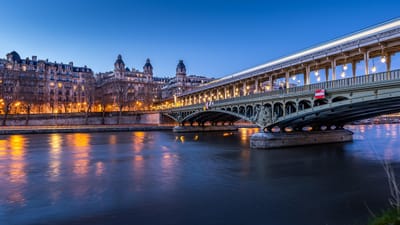pont, fleuve, métro, lumières, seine, paris, la france, paris, paris, paris, paris, paris