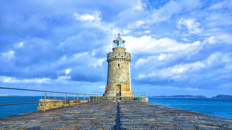 guernesey, cornet de château, phare, îles anglo-normandes, bleu château, guernesey, guernesey, guernesey, guernesey, guernesey