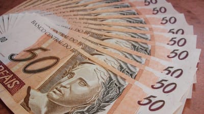 remarque, remarques, argent, cinquante, réel, économie, paiement, payer, recevoir, emploi, brésil, brun argent, brun économie, brown note