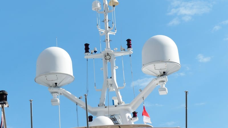 radar, systèmes radar, la navigation, antenne, transmission, la communication, yacht, bateau