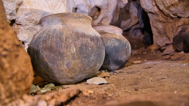 casseroles, la grotte, archéologie, ancien, l'histoire, indigènes, indiens, découvert, découverte
