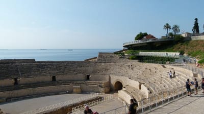amphithéâtre, tarragona, rome, architecture romaine, méditerranée, patrimoine de l'humanité, tarraco, sable, tarragona, tarragona, tarragona, tarragona, tarragona