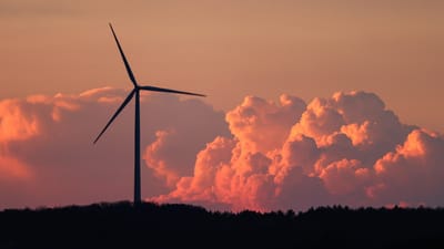 moulin à vent, énergie éolienne, des nuages, l'énergie éolienne, vent, la nature, énergie, soleil, léger, production d'énergie, ciel du soir, atmosphérique, crépuscule, rémanence, soleil couchant, paysage