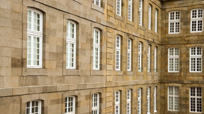 architecture, patrimoine, façade, fenêtre, saint-malo, mur, bretagne, immobilier, immeuble