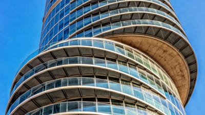 exzenterhaus, l'architecture, imeuble, bochum, gratte-ciel, allemagne, moderne, façade, immeuble de bureaux, immeuble commercial, immobilier, structure, architecture contemporaine, architecture moderne