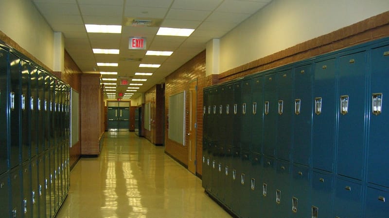 l'école, casiers, couloir, lycée, éducation, casier, à l'intérieur, salle, étudiants, élèves, apprendre, apprentissage, couloir, lycée, lycée, lycée, lycée, lycée, casier