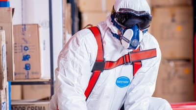 chimique, costume, protection, sécurité, la logistique, vêtement de travail, sécurité industrielle, lunettes de protection, gilet, employé, obligatoire, usine, protection personnelle, ouvrier, superviseur, gants