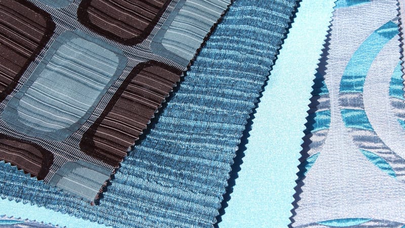 matériaux, bleu, échantillons, web, textile, imprimer, modèle