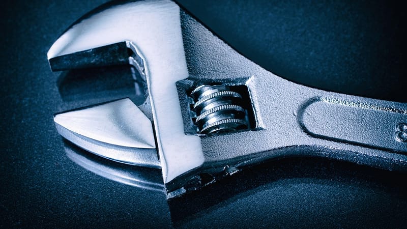 outil, clé, écrou, outils, atelier, imeuble, travail, réparation, métal, mécanique, industriel, construire, chrome, ingénierie, lumineux, équipe, maintenance