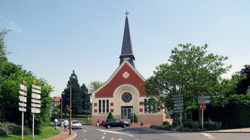 Saint-Quentin — Gauchy église 1