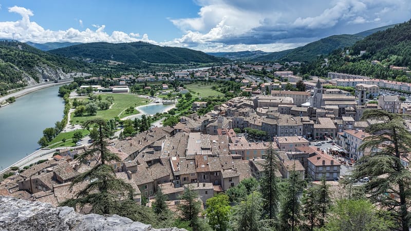 Sisteron — Sisteron - Vue de la Citadelle
