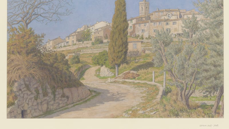 Mougins — Mougins - dessin - HR (Henri Rivière) (monogr.) - btv1b53259078w