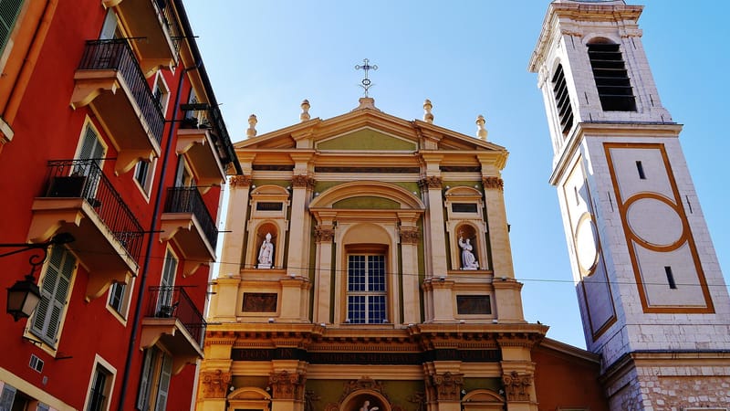 Nice — Nice Cathédrale Sainte-Réparate Extérieure Facade 3