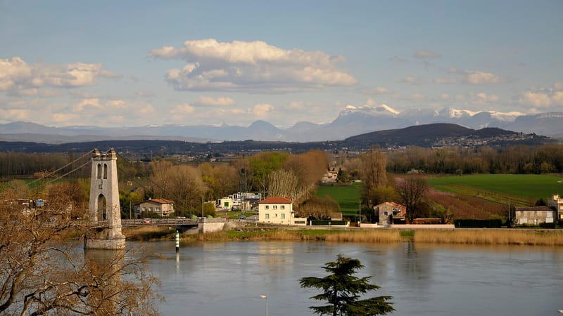 La Voulte-sur-Rhône — La voulte,vue sur la rive gauche du Rhône