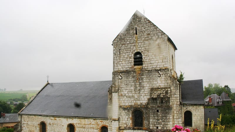Poix-Terron — Poix-Terron (08 Ardennes) - Église Saint-Martin - Photo Francis Neuvens lesardennesvuesdusol.fotoloft.fr jpg